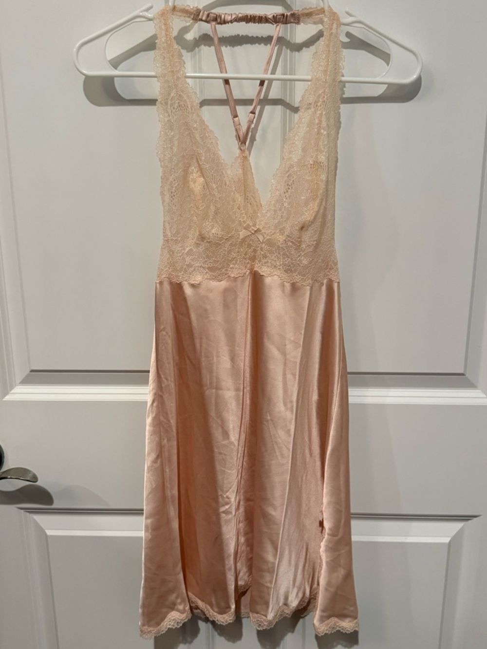 Victoria's Secret Cream Lace Chemise